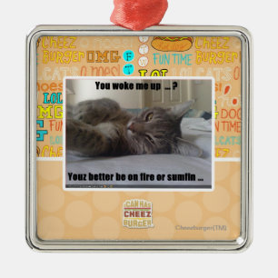 Ornamento De Metal Você acordou-me acima