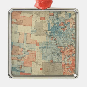 Ornamento De Metal Voto popular 1880