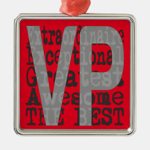 Ornamento De Metal VP Extraordinário