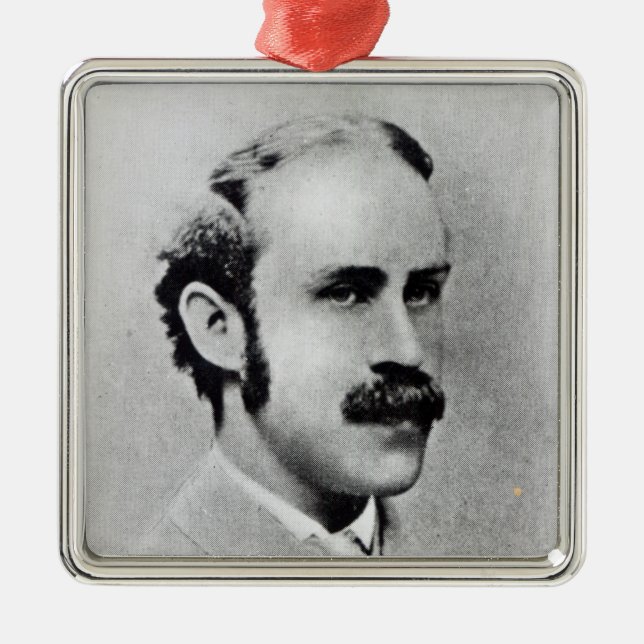Ornamento De Metal Walter Pater (Frente)