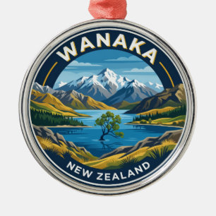 Ornamento De Metal Wanaka Nova Zelândia