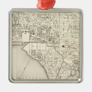 Ornamento De Metal Washington