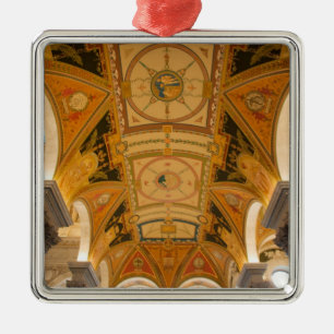 Ornamento De Metal WASHINGTON, C.C. EUA. Teto do segundo andar