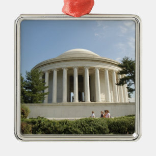 Ornamento De Metal Washington, DC. Memorial Thomas Jefferson