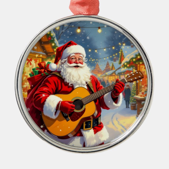 Ornamento De Metal „Weihnachtliche Harmonie“ (Frente)