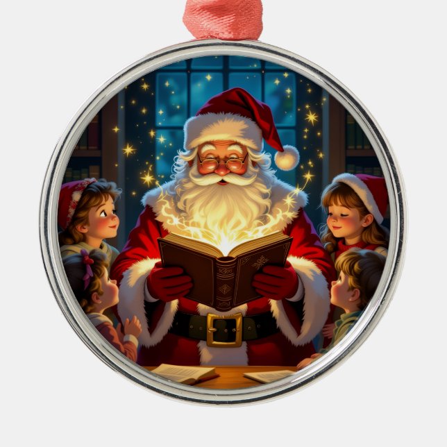 Ornamento De Metal „Weihnachtliche Harmonie“ (Frente)