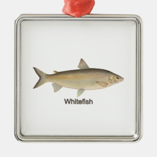 Ornamento De Metal Whitefish