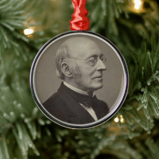 Ornamento De Metal William Lloyd Garrison