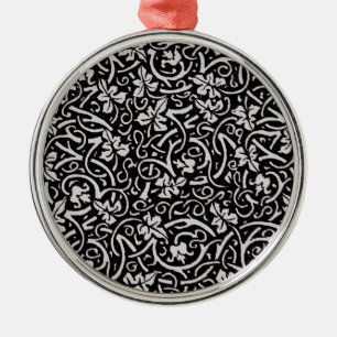 Ornamento De Metal William Morris Grapevine Vine Leaf Patterno