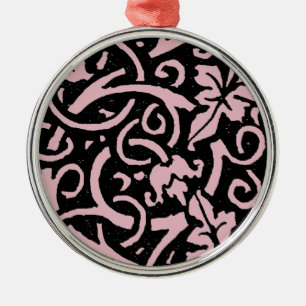 Ornamento De Metal William Morris Grapevine Vine Leaf Patterno