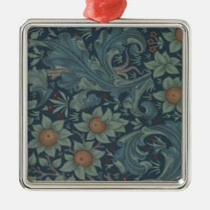 Ornamento De Metal William Morris Orchard Pattern Art