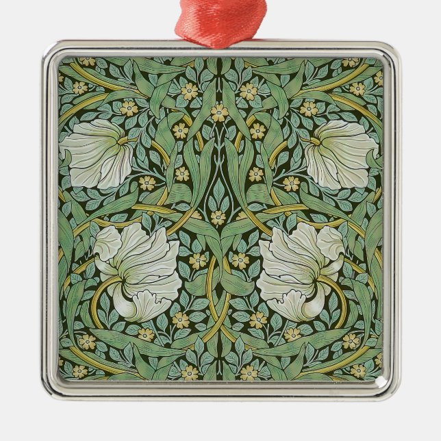 Ornamento De Metal William Morris - Pimpernel (Frente)
