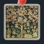 Ornamento De Metal William Morris Tree Of Life Vintage Pre-Raphaelite<br><div class="desc">William Morris Tree Of Life Floral Vintage Art William Morris foi um designer de têxteis, artista, escritor e socialista inglês associado à Irmandade Pré-Raphaelita e ao Movimento de Artes e Artesanatos Britânicos. Ele fundou uma design em parceria com o artista Edward Burne-Jones, e o poeta e artista Dante Gabriel Rossetti...</div>