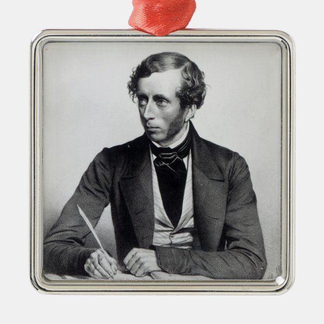 Ornamento De Metal William Thompson 1849 (Frente)