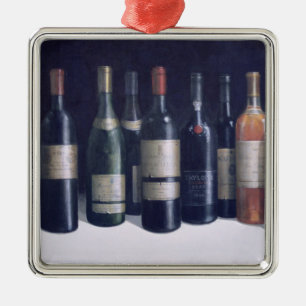 Ornamento De Metal Winescape 1998