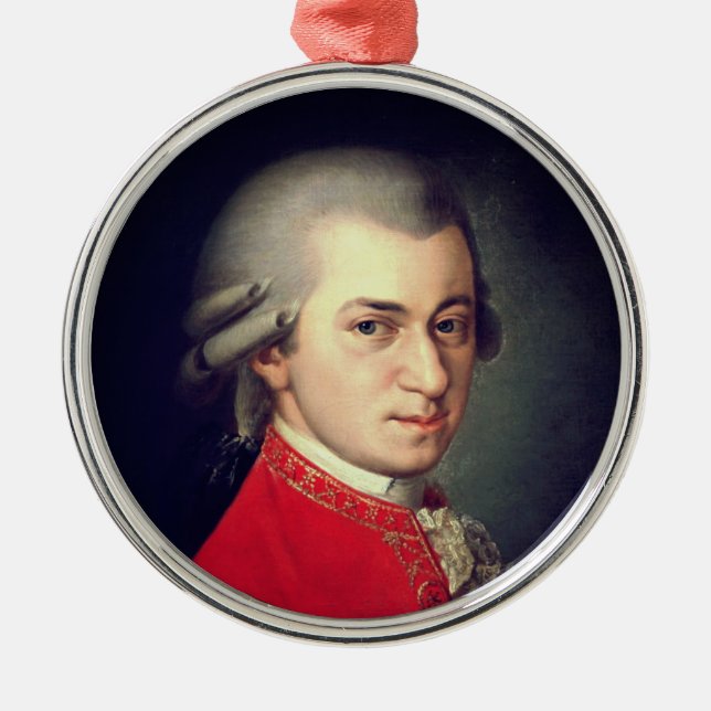 Ornamento De Metal Wolfgang Amadeus Mozart 1819 - Barbara Krafft (Frente)