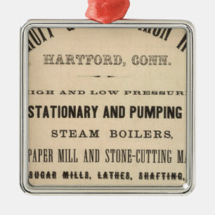 Ornamento De Metal Woodruff e Beach Iron Works