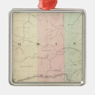 Ornamento De Metal Wyoming