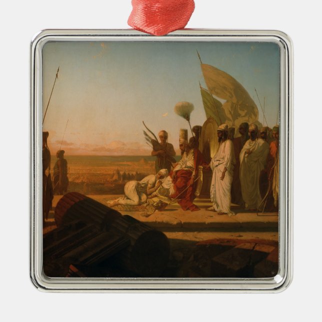 Ornamento De Metal Xerxes no Hellespont (Frente)