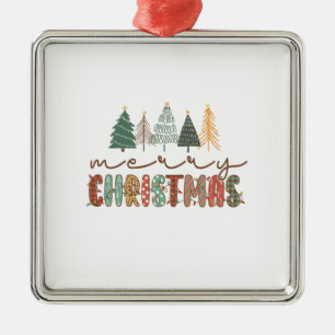 Ornamento De Metal Xmas Gift Feliz Natal