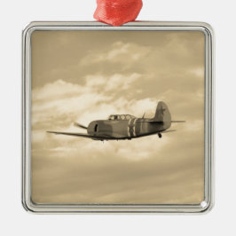 Ornamento De Metal Yak 11 em Voo