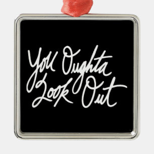 Ornamento De Metal YOLO pelo amor mim