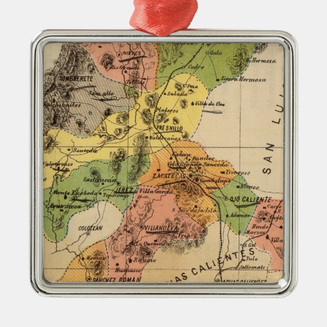 Ornamento De Metal Zacatecas, México (Frente)