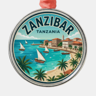 Ornamento De Metal Zanzibar Tanzânia