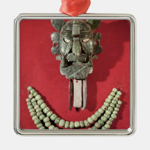 Ornamento De Metal Zapotec peitoral o formulário da representação
