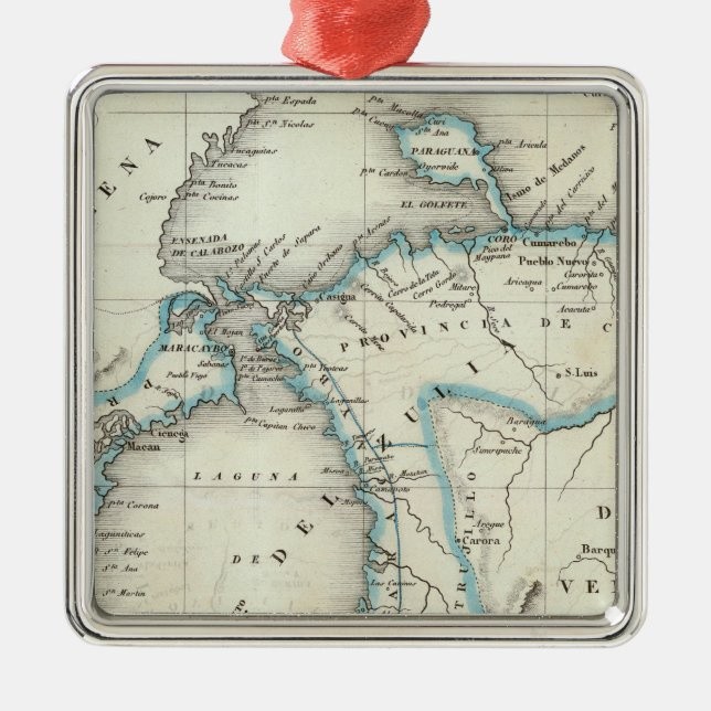 Ornamento De Metal Zulia (Frente)