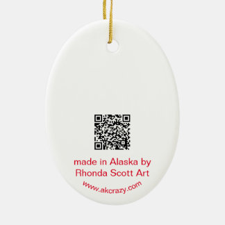 Ornamento de Metamorfose do Salmão do Alaska