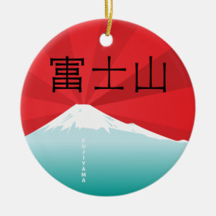 Ornamento de Monte Fuji