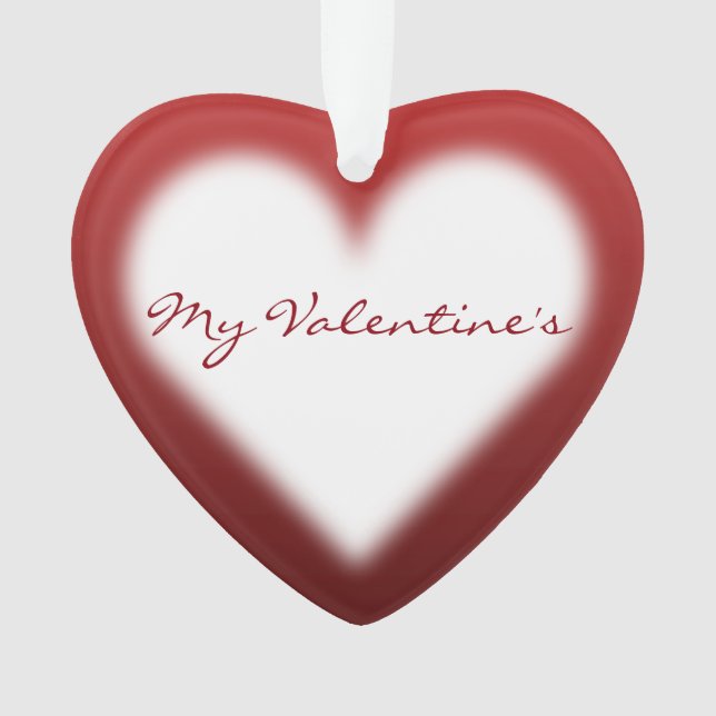 Ornamento de namorados Personalizado (Frente)