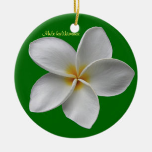 Ornamento de Natal da Plumeria