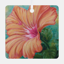 Ornamento de Orange Hibiscus