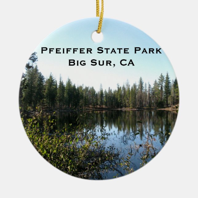 Ornamento de Paisagem do norte California (Frente)