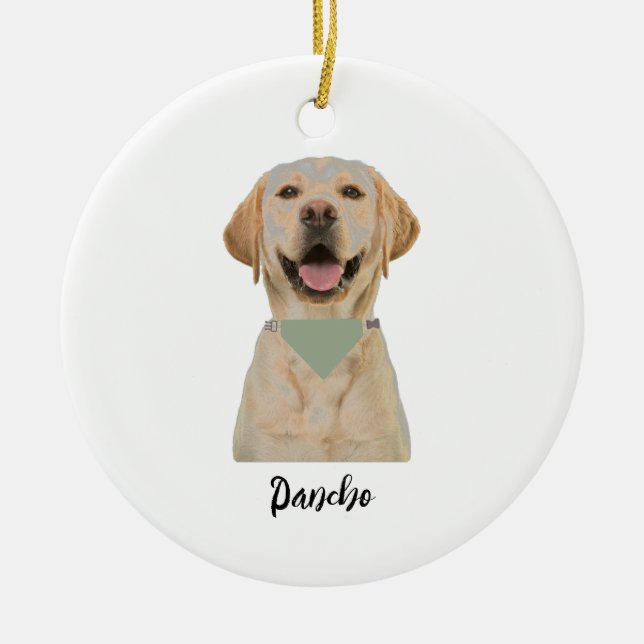 ORNAMENTO DE PET PERSONALIZADO (Frente)