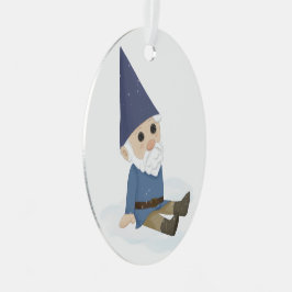 Ornamento de Plushie Gnome de Natal