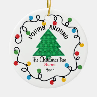 Ornamento De Popit, Espetar Na Árvore De Natal