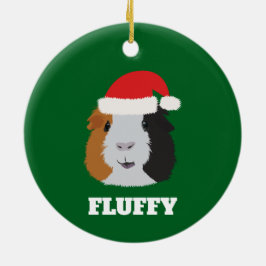 Ornamento de Porcos Laranja, Branco e Guiné Negra