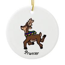 Ornamento de Prancer/Vixen