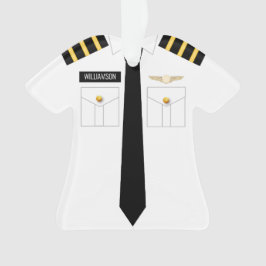 Ornamento de profissão de primeiro oficial-piloto