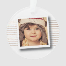 Ornamento de Quadro de Árvore de Fotos de Natal em