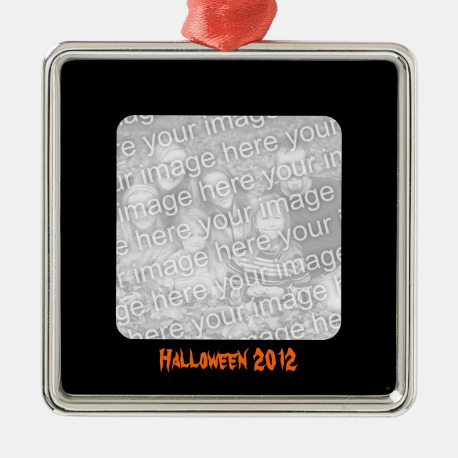 Ornamento de Quadro Preto (Frente)