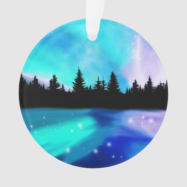 Ornamento de Reflexões de Daybreak (Frente)