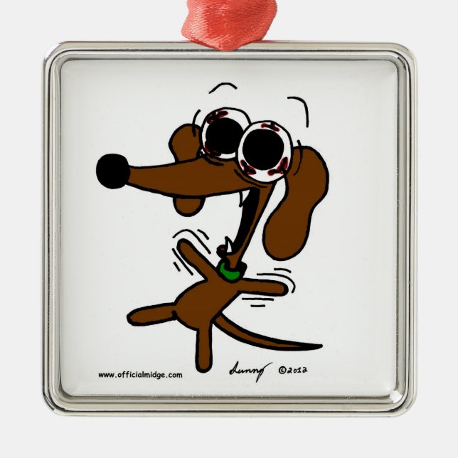 Ornamento de Saída do Freakin Midge (Frente)