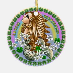 Ornamento de Sereia Irlandês