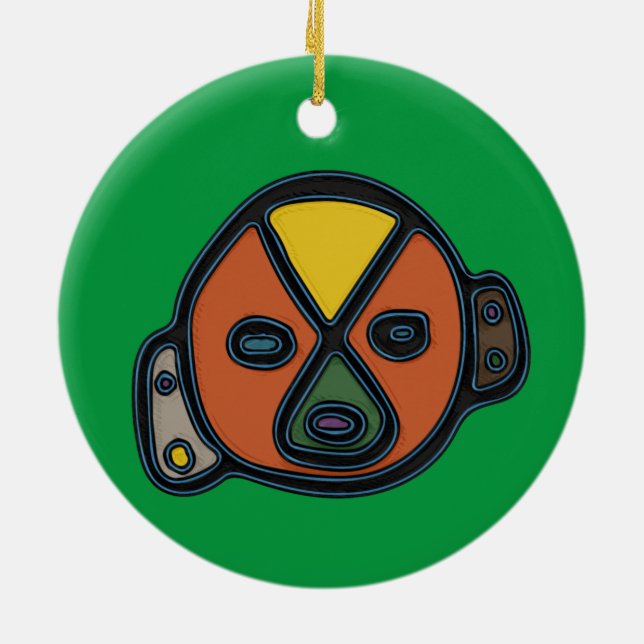 Ornamento de Símbolo de Taino (Traseira)