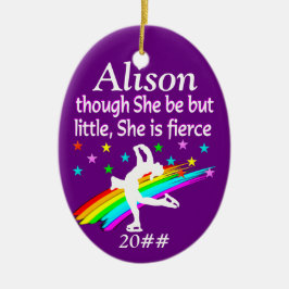 ORNAMENTO DE SKATER PERSONALIZADO PEQUENO MAS FIER