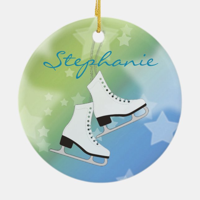 Ornamento de Skates de gelo (Traseira)